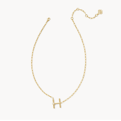 Pearl Letter Short Pendant Kendra Scott Necklace