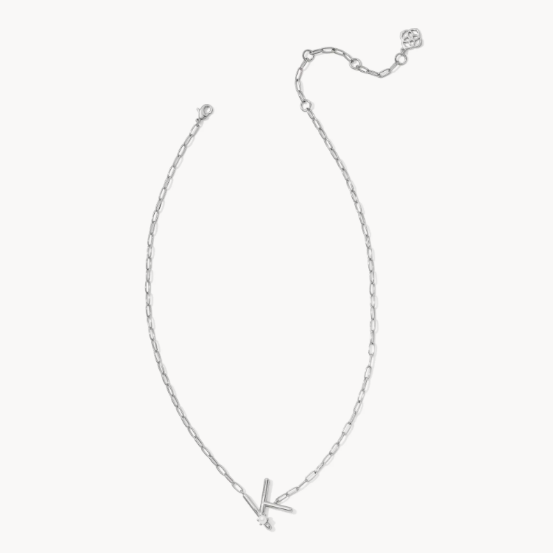 Pearl Letter Short Pendant Kendra Scott Necklace