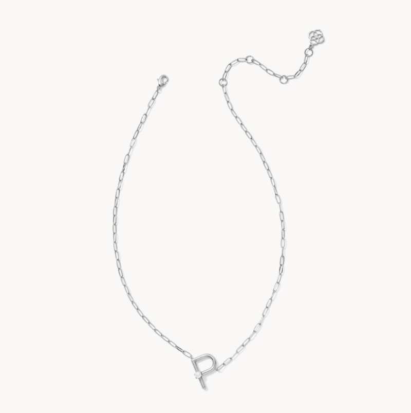 Pearl Letter Short Pendant Kendra Scott Necklace