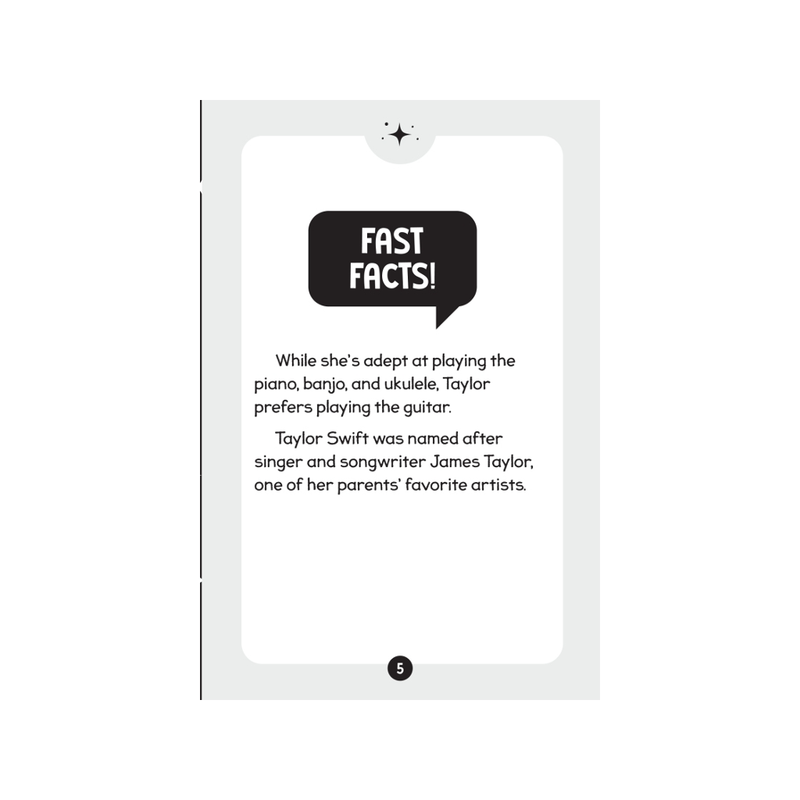 96 Facts about Taylor Swift Book