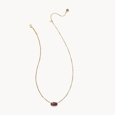 Elisa Bamboo Frame Kendra Scott Necklace