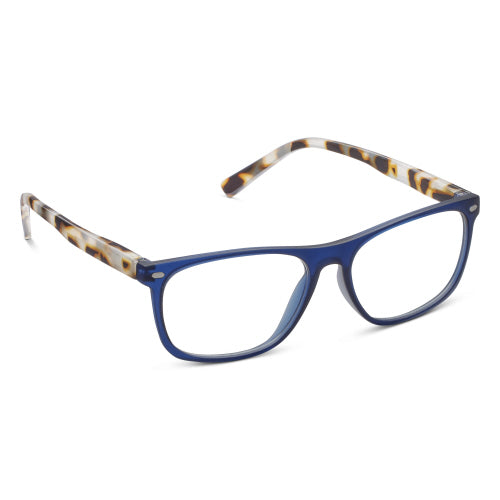 Peepers Eyeglass Dexter In Navy/Chai Tortoise