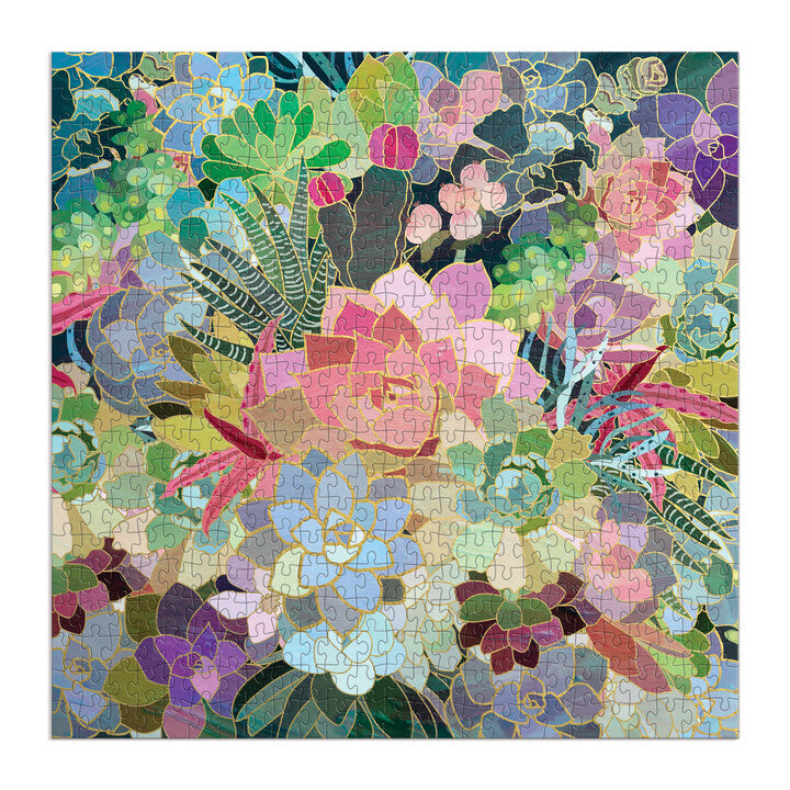 Succulent Mosaic Puzzle