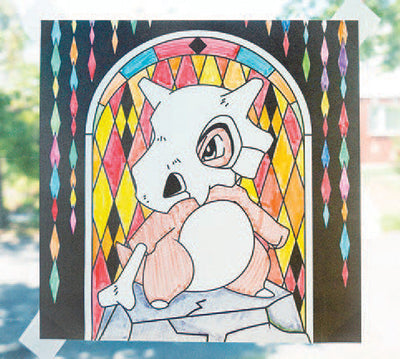Pokémon Stained Glass Art Kit