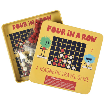 Four in a Row Travel Tin