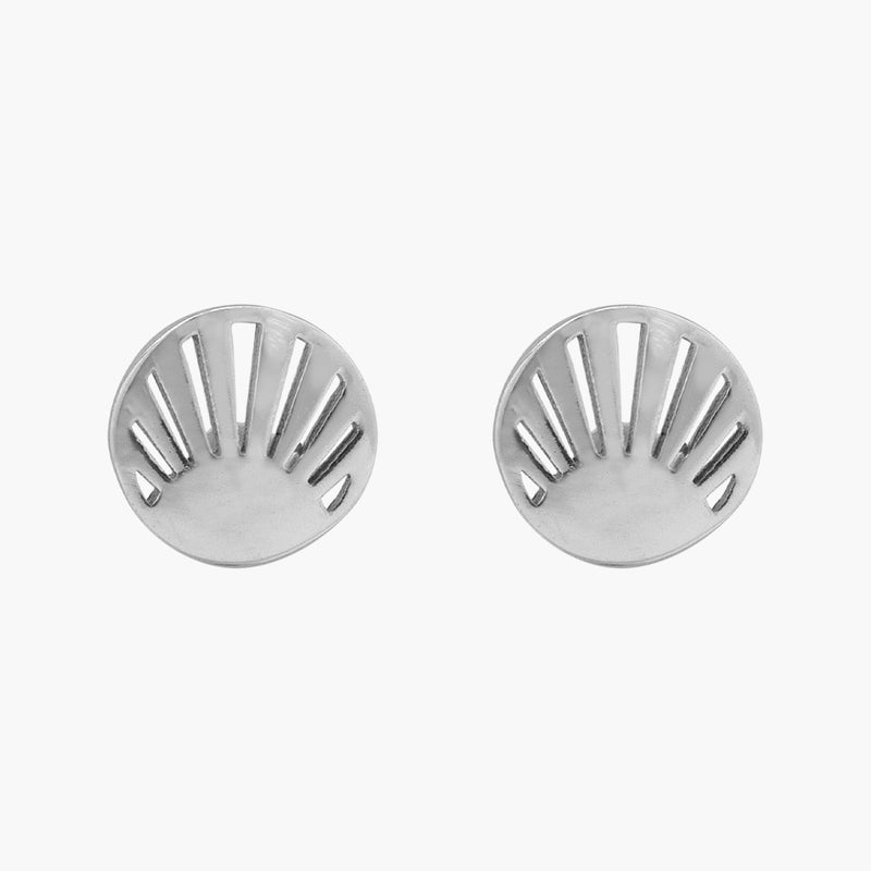 Cutout Sunburst Stud Pura Vida Earrings