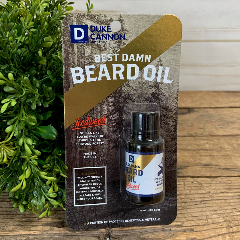 Duke Cannon Mini Beard Oil