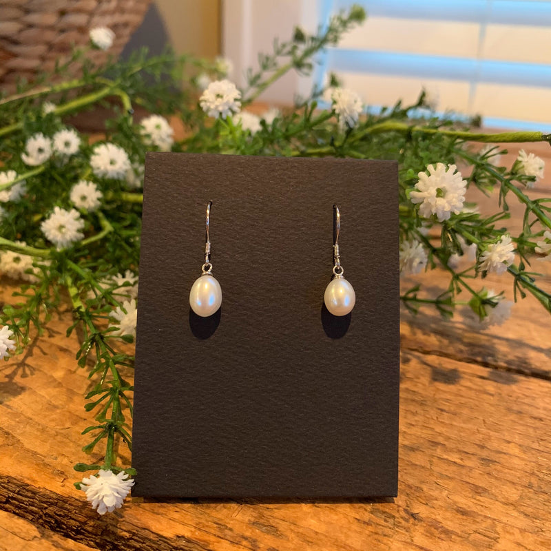 Freshwater Pearl French Hook Earrings - Apothecary Gift Shop