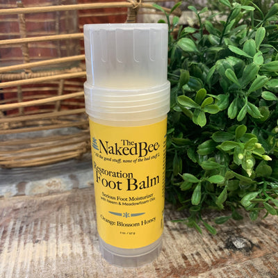 Naked Bee Restoration Foot Balm - Apothecary Gift Shop