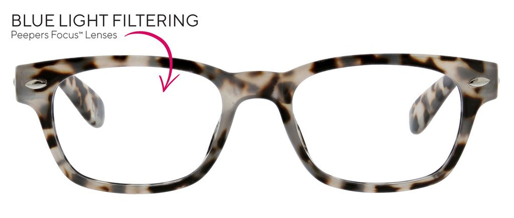 Peepers Clark Eyeglasses in Gray Tortoise – Apothecary Gift Shop