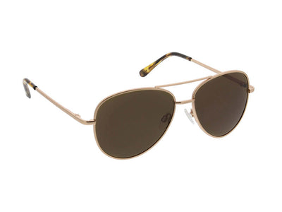 Peepers Ultraviolet Reading Sunglasses in Gold