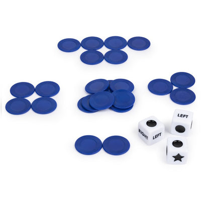 Left Center Right Dice Game in Tin