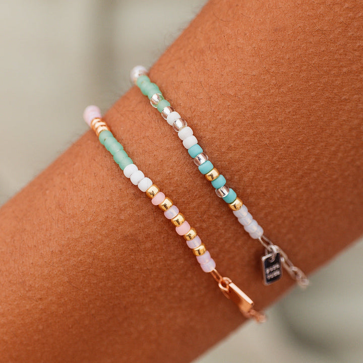 Seabright Stretch Bead Chain Pura Vida Bracelets Apothecary Gift Shop