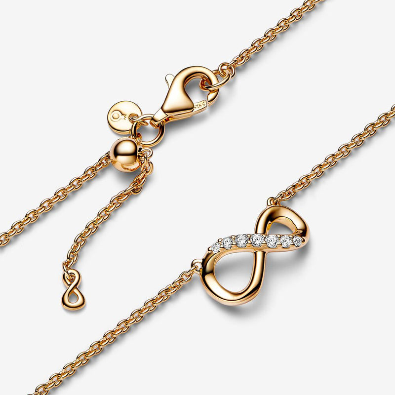 Sparkling Infinity Collier Pandora Necklace