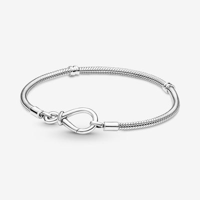 Pandora Moments Infinity Knot Snack Chain Bracelet