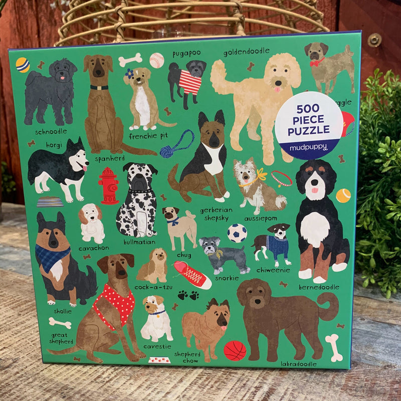 Mixed Breeds Dog Puzzle - Apothecary Gift Shop