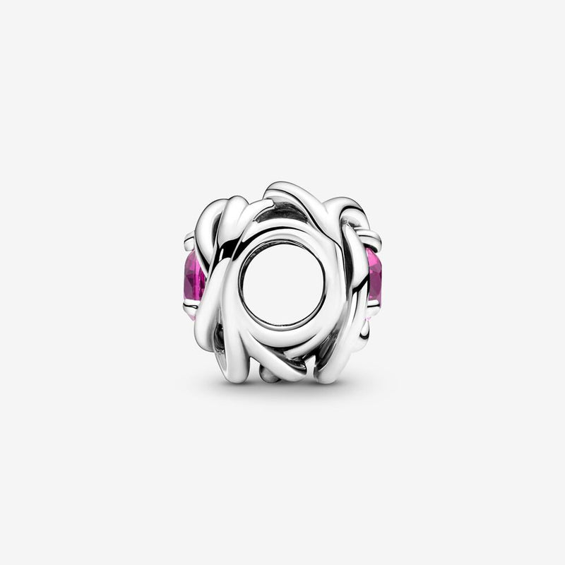 Pink Eternity Circle Pandora Charm