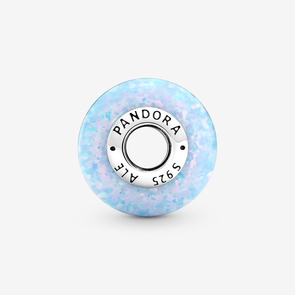 Pandora hot Opalescent Ocean Blue Charm