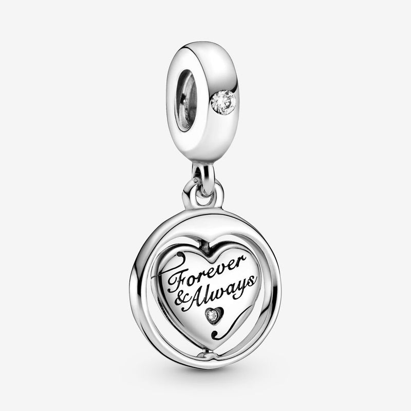 Spinning Forever & Always Soulmate Dangle Pandora Charm
