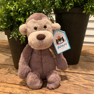 Bashful Monkey Jellycat Stuffed Animal - Apothecary Gift Shop