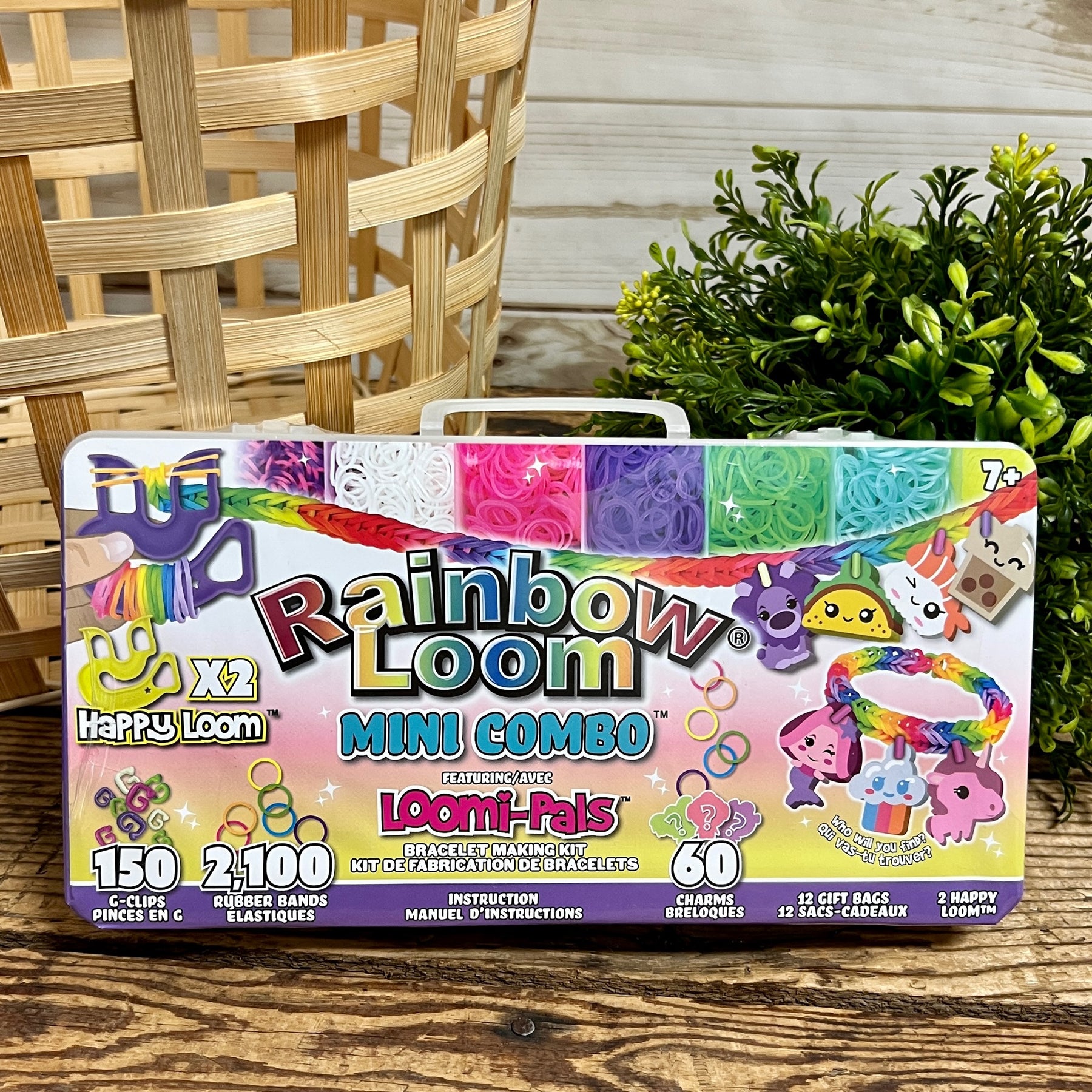 Rainbow Loom Loomi-Pals Mini Combo Set, Features 60 CUTE Assorted  Loomi-Pals