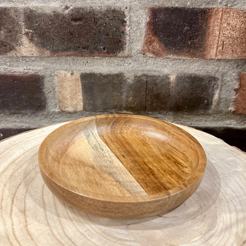Wooden Candle Plate