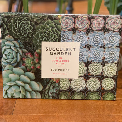 Succulent Garden Puzzle - Apothecary Gift Shop