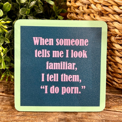 Drinks On Me Coasters With Funny Sayings â€“ Apothecary Gift Shop