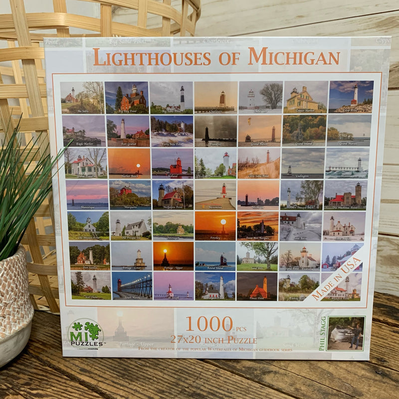 Lighthouses of Michigan Puzzle
