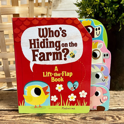 Who's Hiding on the Farm? Board Book