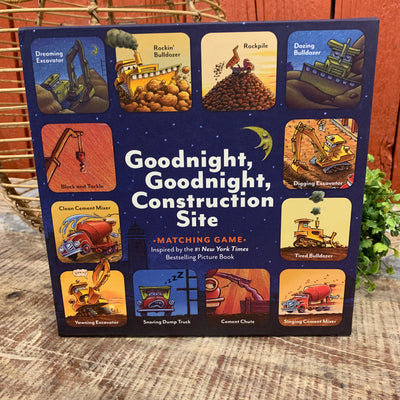 Goodnight, Goodnight Construction Site Matching Game - Apothecary Gift Shop
