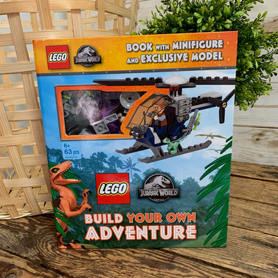 Lego Build Your Own Adventure Jurassic World Book