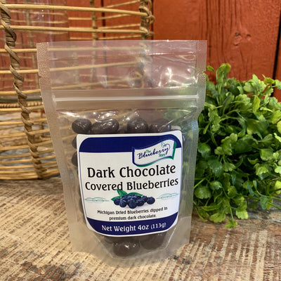 Dark Chocolate Covered Michigan Blueberries - Apothecary Gift Shop