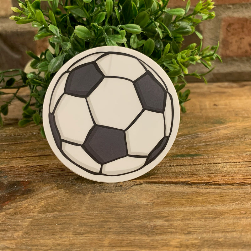 Soccer Ball Sketch Sticker