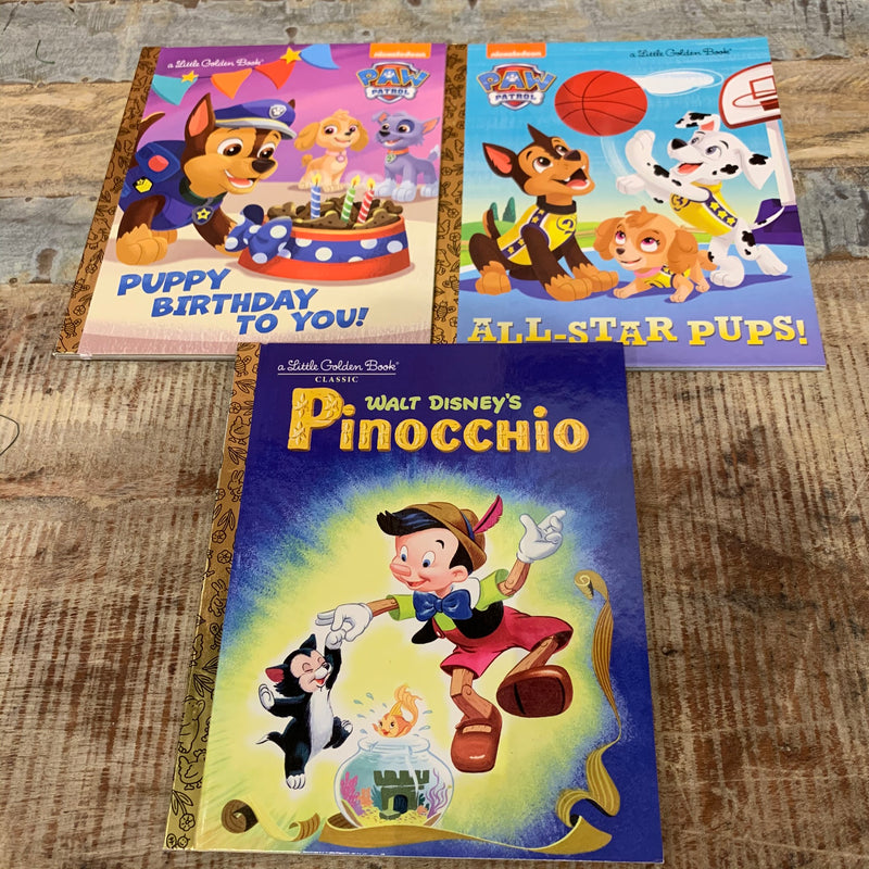 Little Golden Books Paw Patrol & Disney