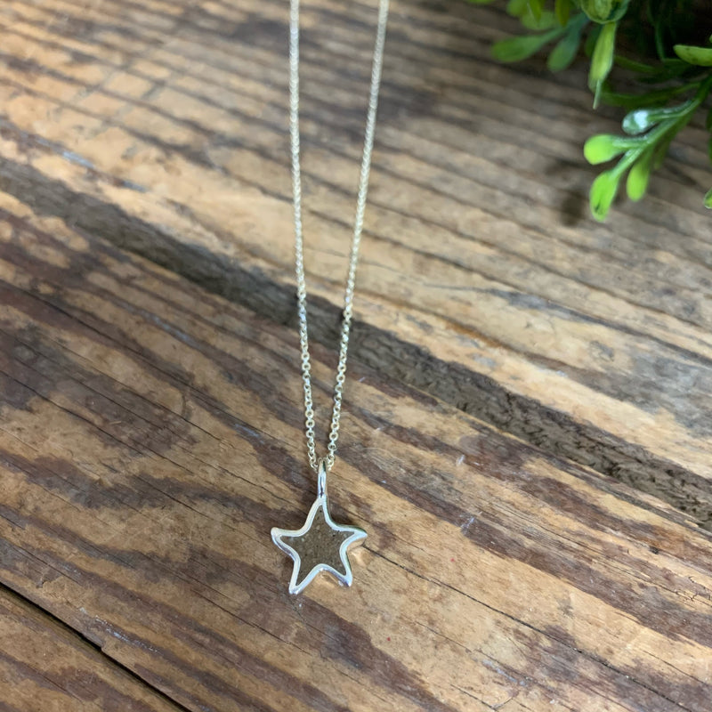 Custom Beach Sand Starfish Dune Jewelry Necklace