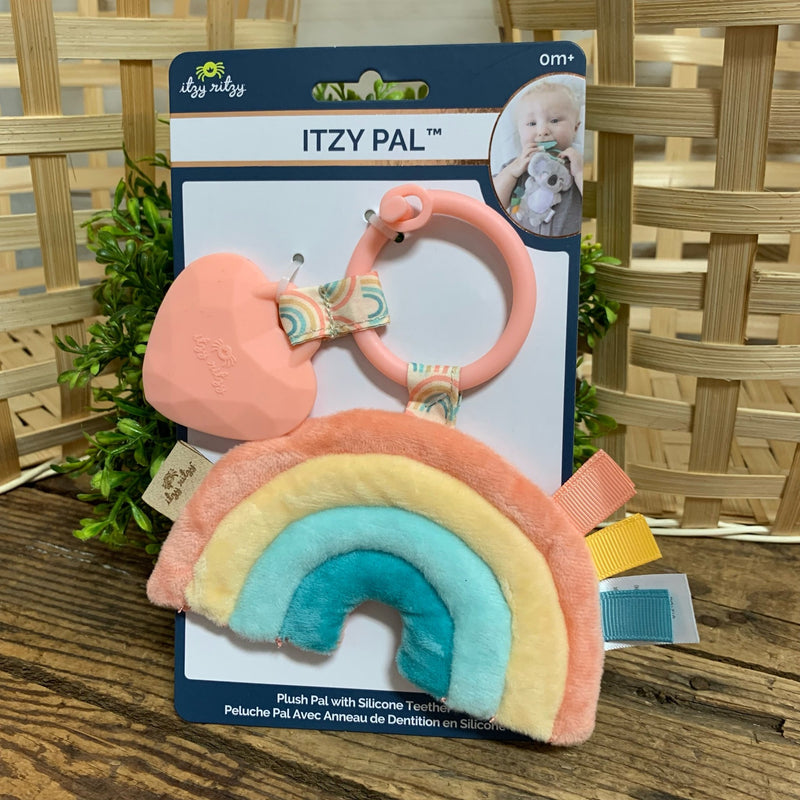 Itzy Ritzy Plush Pal with Silicone Teether