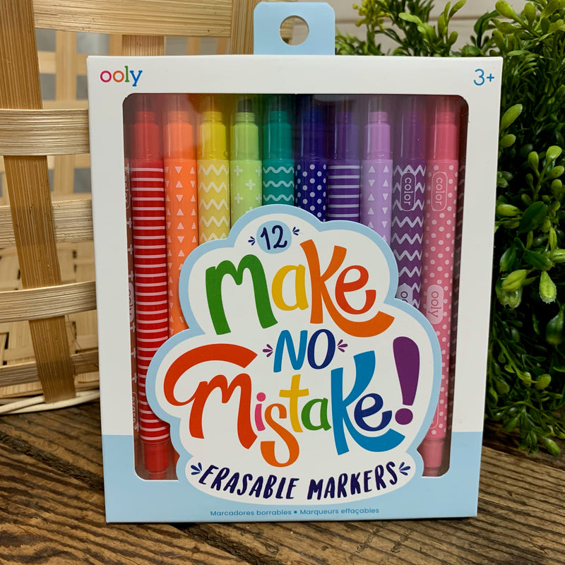 12 Make No Mistake Erasable Markers