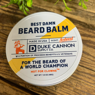 Duke Cannon Best Damn Beard Balm - Apothecary Gift Shop
