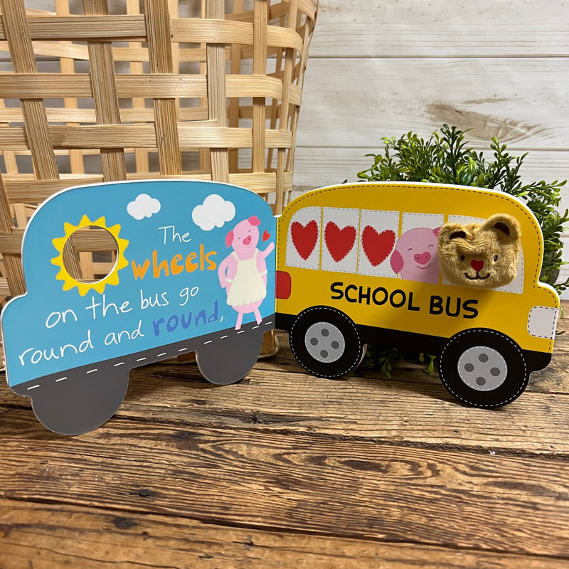The Wheels On The Bus Finger Puppet Book