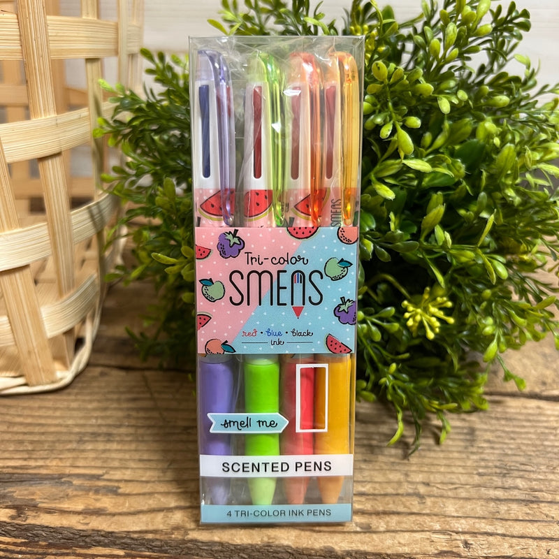 Tri-Color Smens Ink Pens