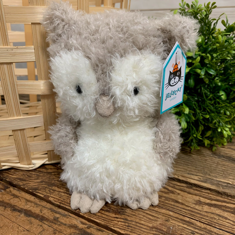 Little Owl Gray/White Jellycat