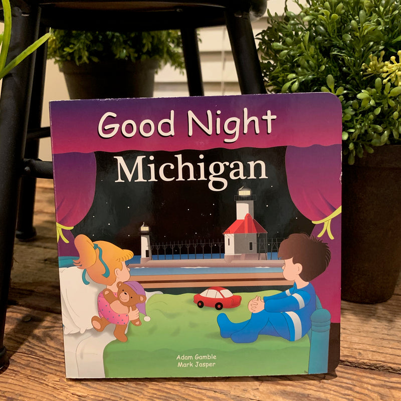 Good Night Michigan Book - Apothecary Gift Shop