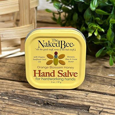 Naked Bee Orange Blossom Honey Hand Salve - Apothecary Gift Shop