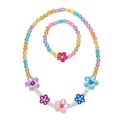 Blooming Beads Necklace & Bracelet Set - Apothecary Gift Shop