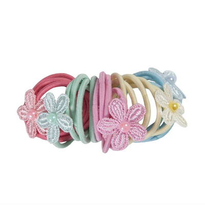 Ouchless Flower Elastic Hair Ties - Apothecary Gift Shop