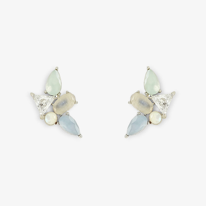 Skylar Gemstone Pura Vida Stud Earrings