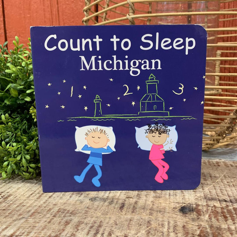 Count To Sleep Michigan Book