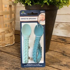 Silicone Spoon and Fork Set - Apothecary Gift Shop